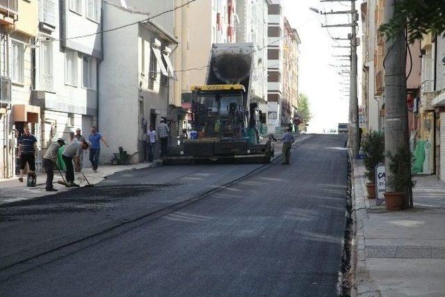 Odunpazarı Belediyesi’nden Üst Yapı Çalışması