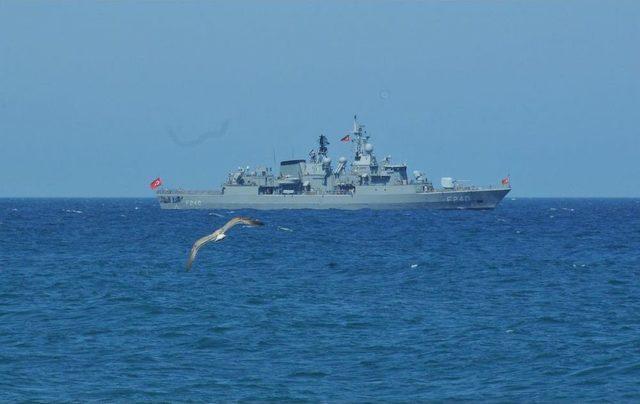 TCG Yavuz Firkateyni İnebolu'da