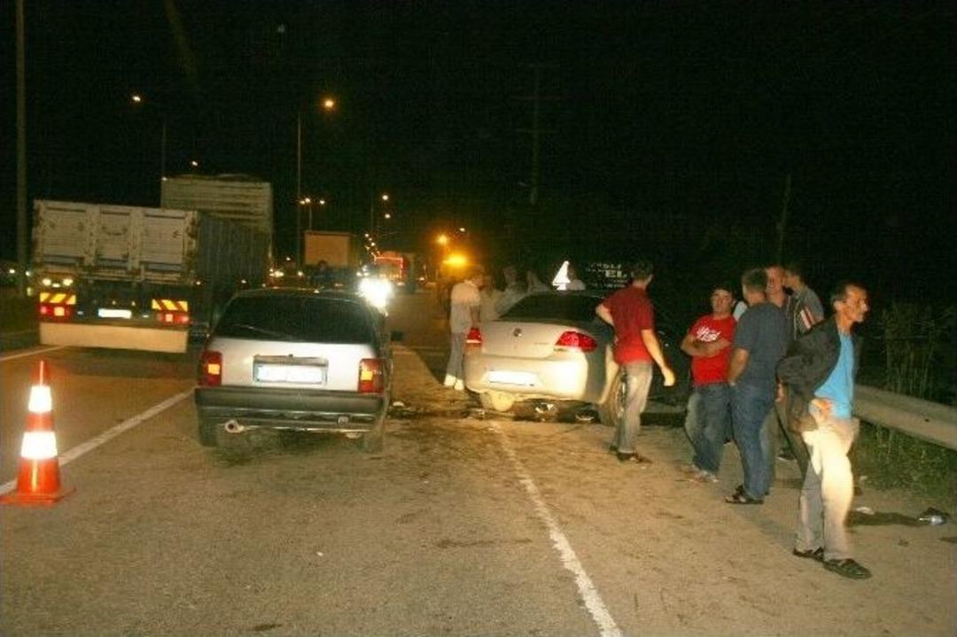 D&uuml;zce&rsquo;de Trafik Kazaları