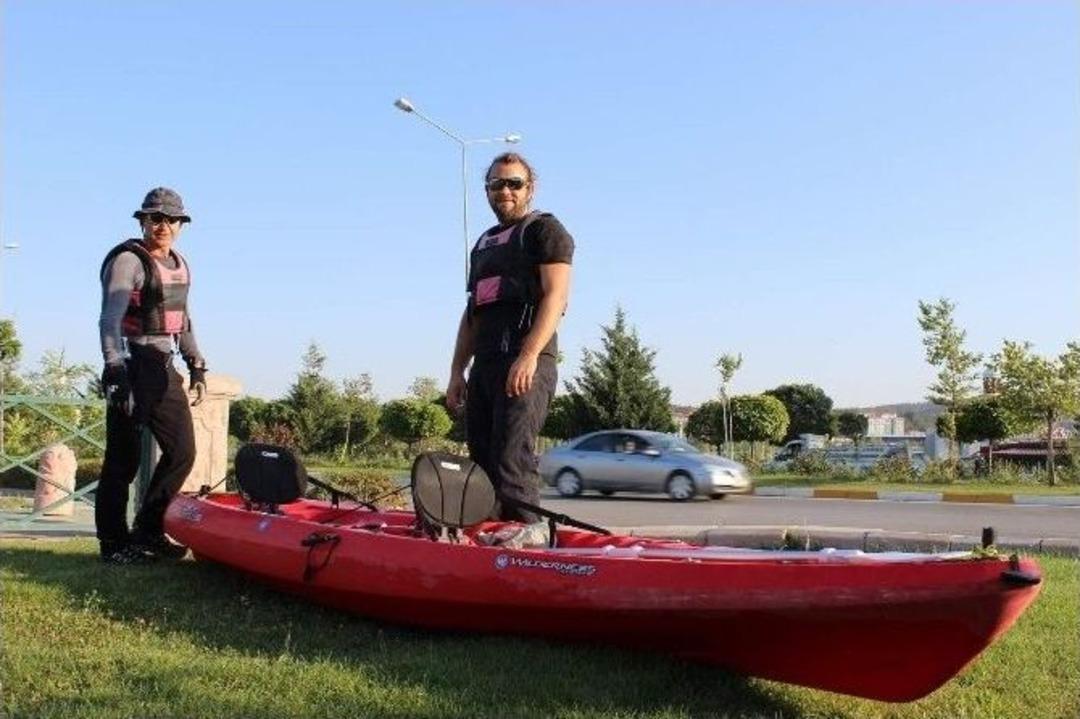 (&ouml;zel Haber) Emekli Sat Komando&rsquo;dan Kanoyla Porsuk Keşfi