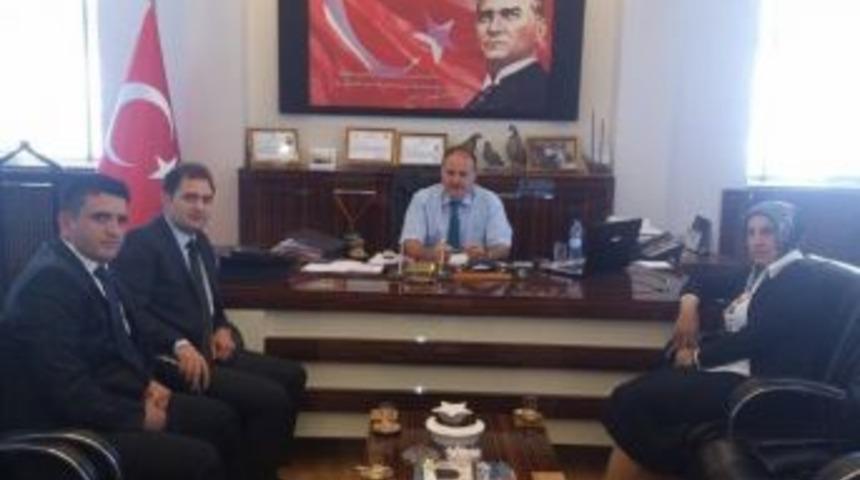 T&uuml;ketici Hak Arama Derneği&rsquo;nden Yakutiye İl&ccedil;e Kaymakamı Ahmet Katırcı&rsquo;yı Ziyaret