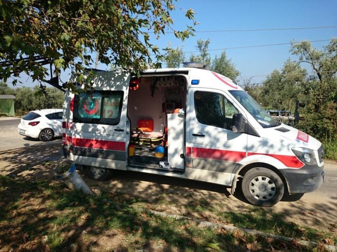 112 Acil Sağlık Ekibi Faciadan Son Anda Kurtuldu