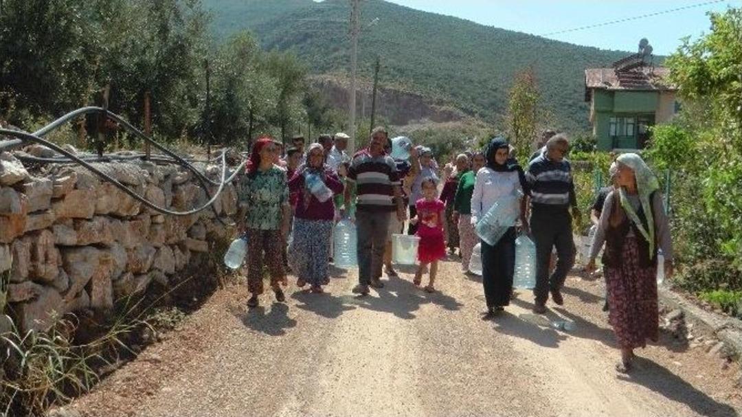 Fethiye&rsquo;de Susuzluk Eylem Yaptırdı