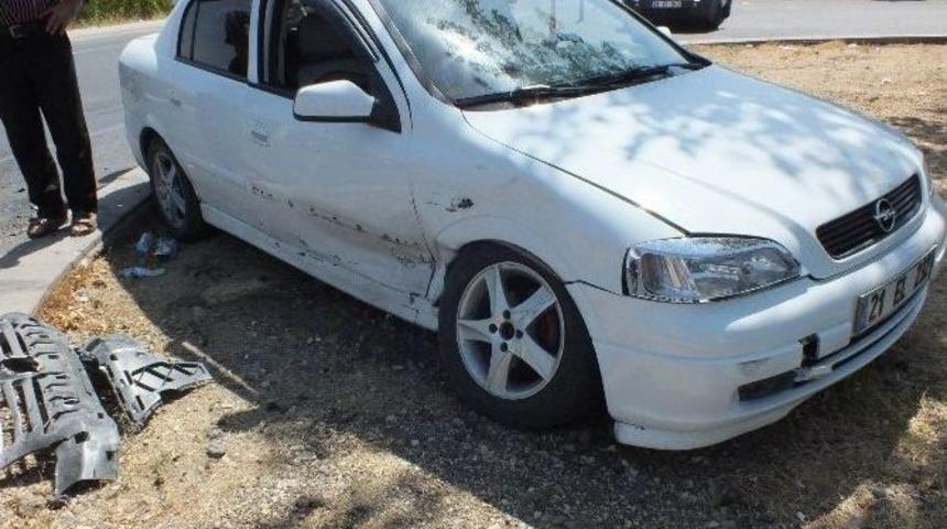 Diyarbakır&rsquo;da Trafik Kazası: 1 Yaralı