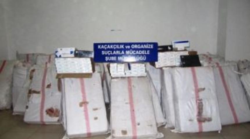 Gümrük Kaçağı 71 Bin 800 Paket Sigara Ele Geçirildi
