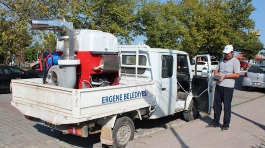 Ergeneye, Son Sistem İlaçlama Makinesi Alındı