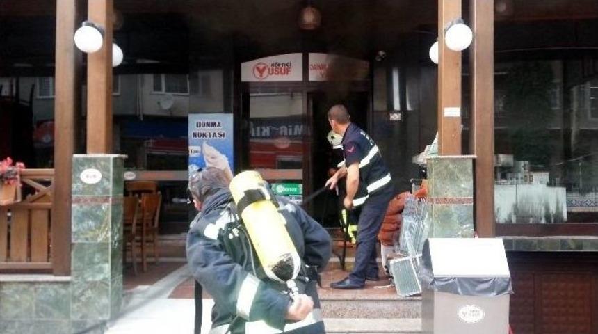 Köfteci Yusuf’ta Korkutan Yangın