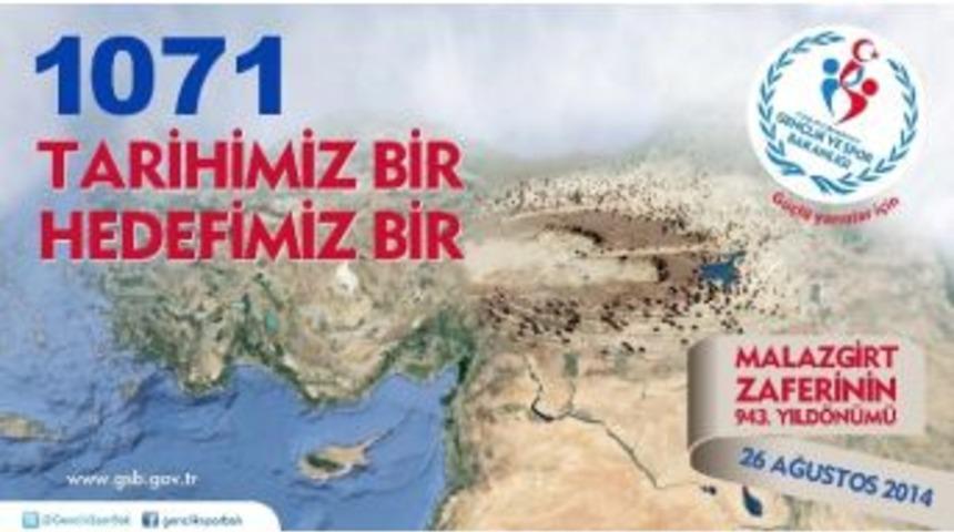 Gen&ccedil;lik Ve Spor Bakanlığı&rsquo;ndan Malazgirt Zaferi&rsquo;ne &Ouml;zel Program