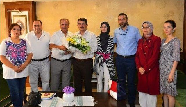 Berberlerden Başkan &Ccedil;elik&rsquo;e Ziyaret 1