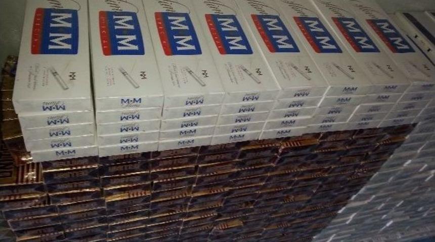 İslahiye&rsquo;de 13 Bin Paket Ka&ccedil;ak Sigara Ele Ge&ccedil;irildi