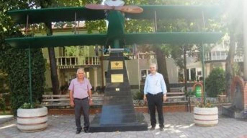 Santral Atıklarından U&ccedil;ak Maketi Yaptılar