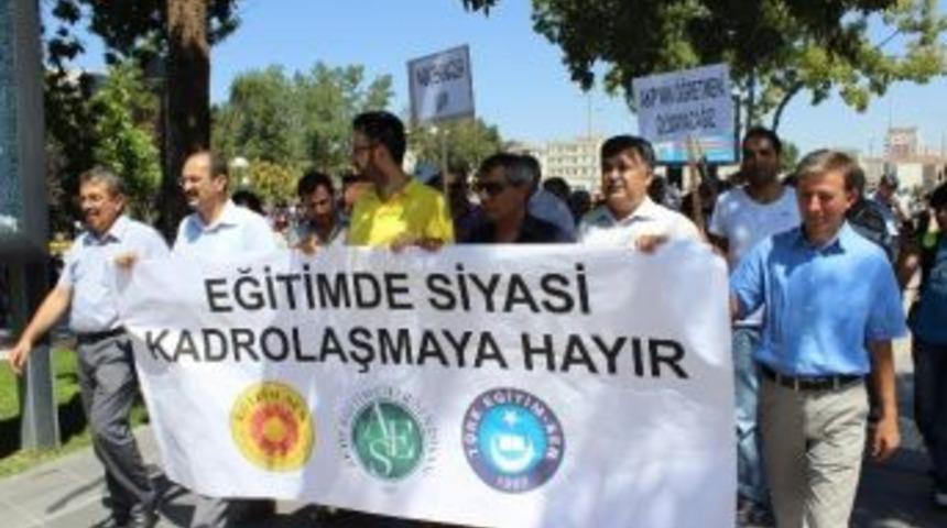 Eğitim Sendikalarından "m&uuml;d&uuml;r Atama" Tepkisi