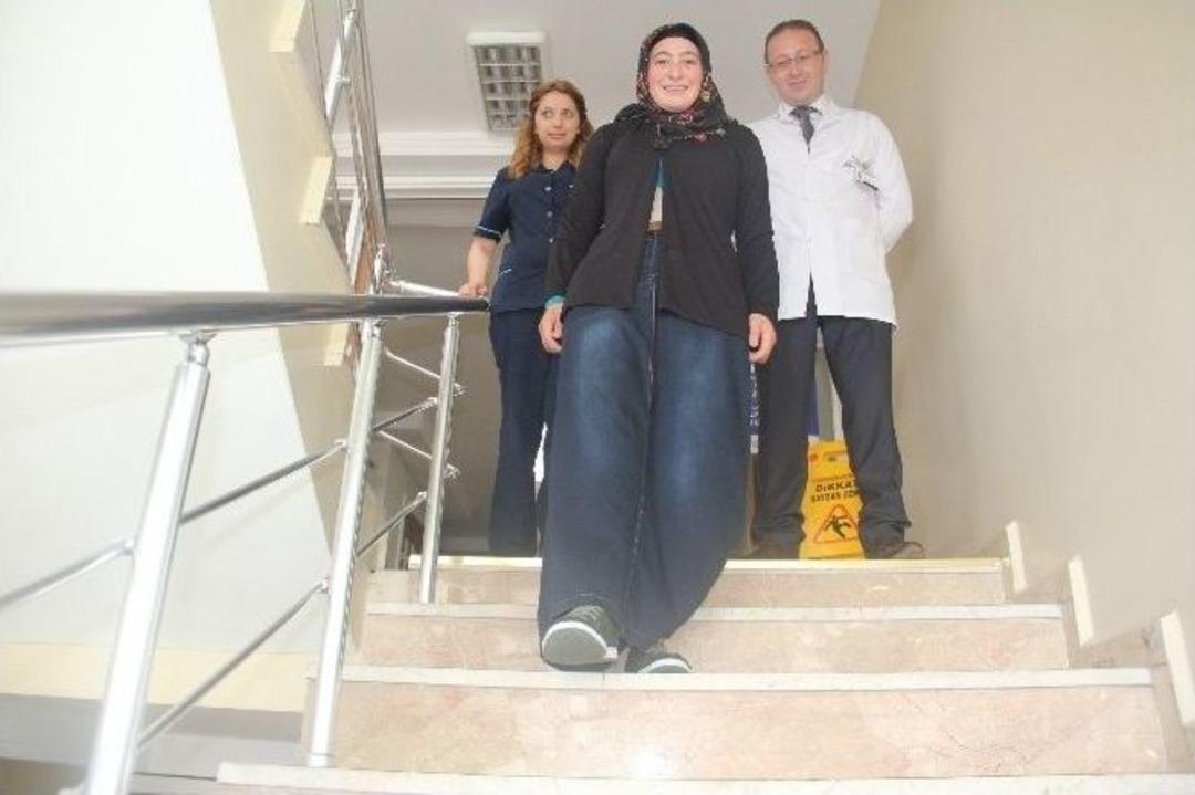Fel&ccedil;li Girdiği Hastaneden Y&uuml;r&uuml;yerek &Ccedil;ıktı