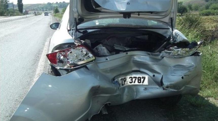Tekirdağ&rsquo;da Trafik Kazası: 1 Yaralı