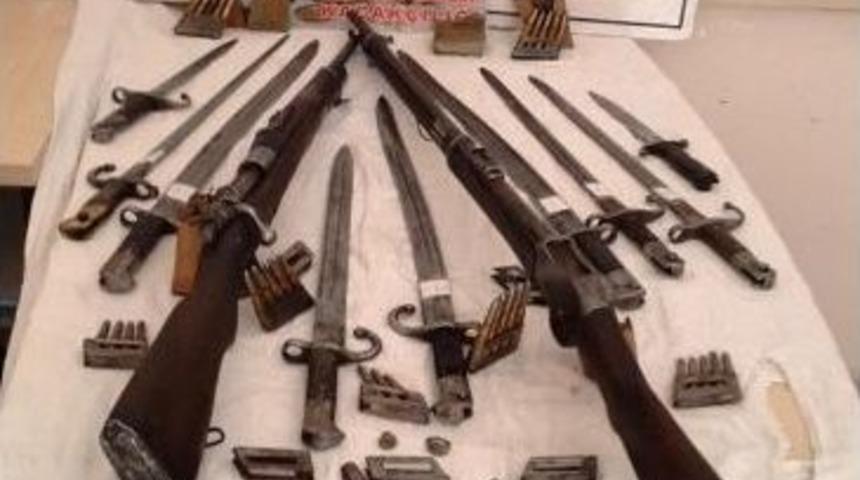 Tarihi Eser Ka&ccedil;ak&ccedil;ısı Yakalandı