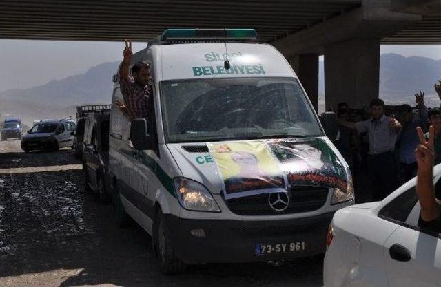 Ypg’li Cenazeler Habur’dan Geçti