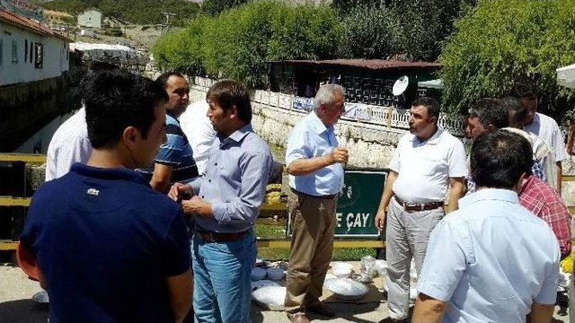 Dsi 13. Bölge Müdürü Özgür, Kaş’ta İncelemelerde Bulundu