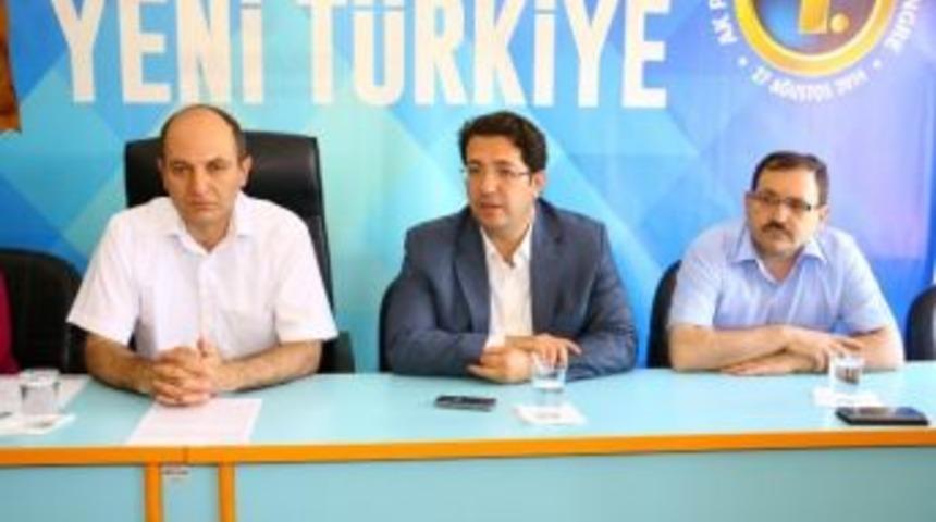 Ak Parti Aksaray Teşkilatında Basın Toplantısı