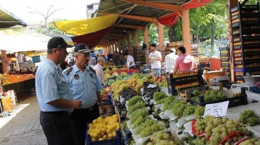 Zabıta Ekiplerinden Pazar Denetimi