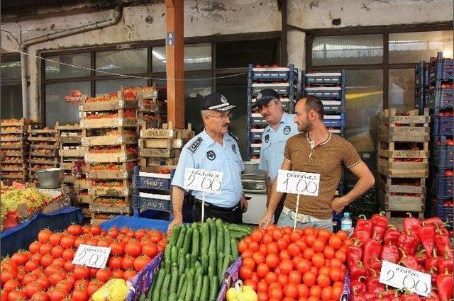 Zabıta Ekiplerinden Pazar Denetimi