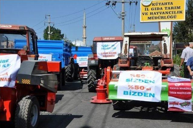 Kütahya Çiftçisine Makine Ve Ekipman Desteği 1