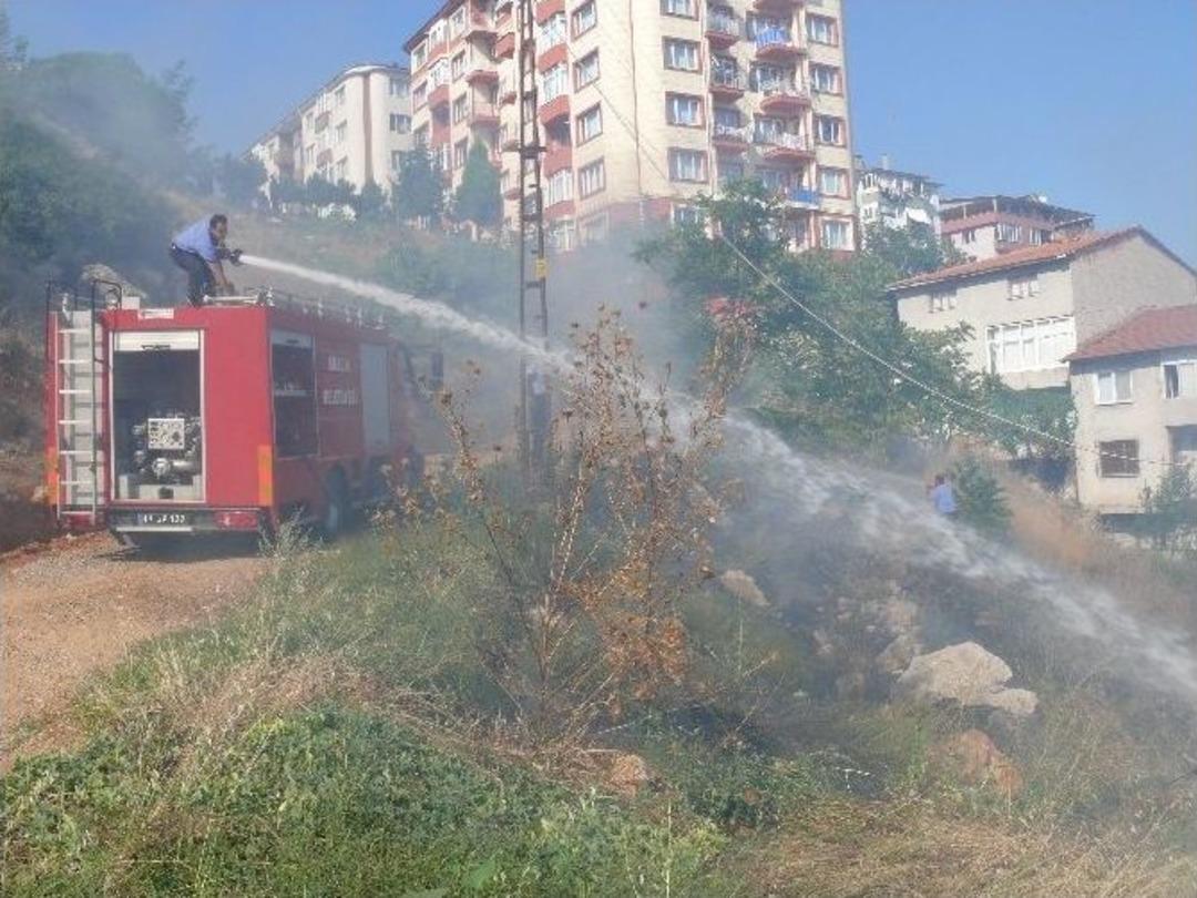 Bilecik&rsquo;te Ot Yangını Korkuttu