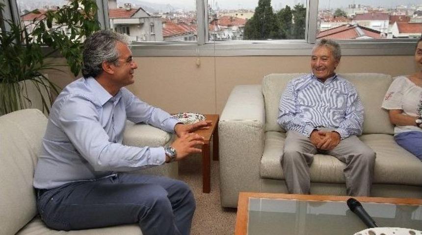 Başkan Akpınar&rsquo;a Anlamlı Ziyaret