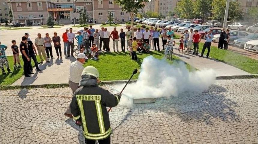 Talas Belediyesi&rsquo;nden Personele Yangın Eğitimi