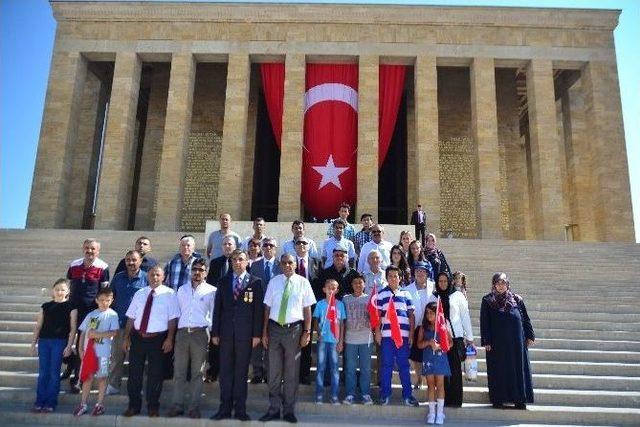 Harp Malulü, Şehit Dul Ve Yetimler Derneği Anıtkabir’e Çıktı