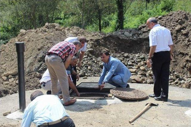 Maçka’nın İçme Suyu Sorunu Çözüme Kavuşturuldu