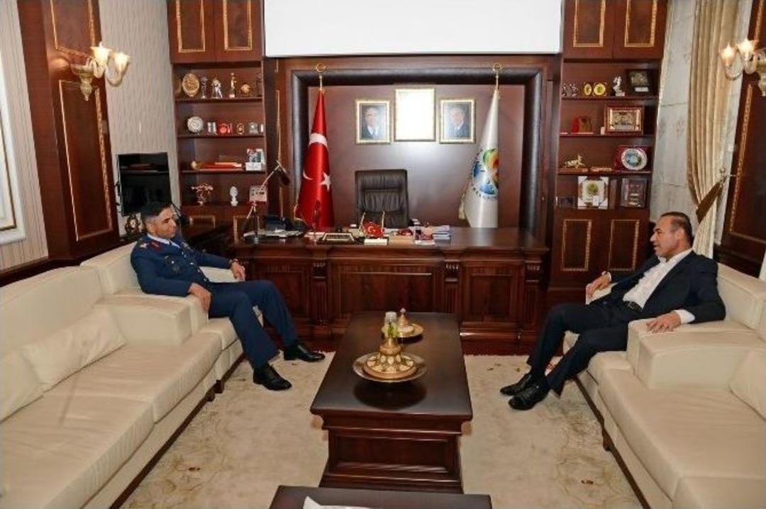 Tuğgeneral Ercan&rsquo;dan, Başkan S&ouml;zl&uuml;&rsquo;ye Ziyaret