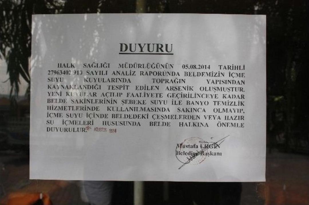 Elazığ&rsquo;da Sularda Kanser Tehlikesi