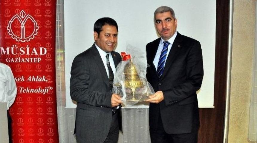 Ak Parti Gaziantep Milletvekili Ali Şahin, M&uuml;siad&rsquo;ı Ziyaret Etti
