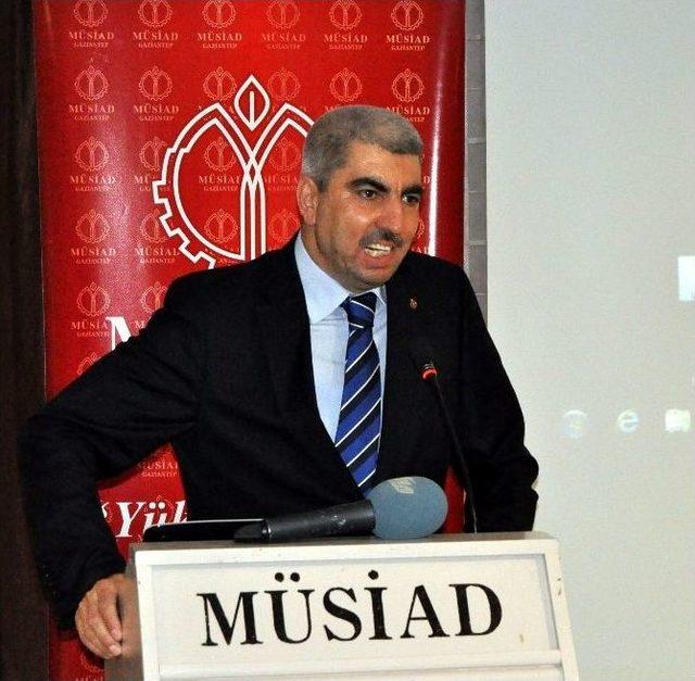 Ak Parti Gaziantep Milletvekili Ali Şahin, Müsiad’ı Ziyaret Etti