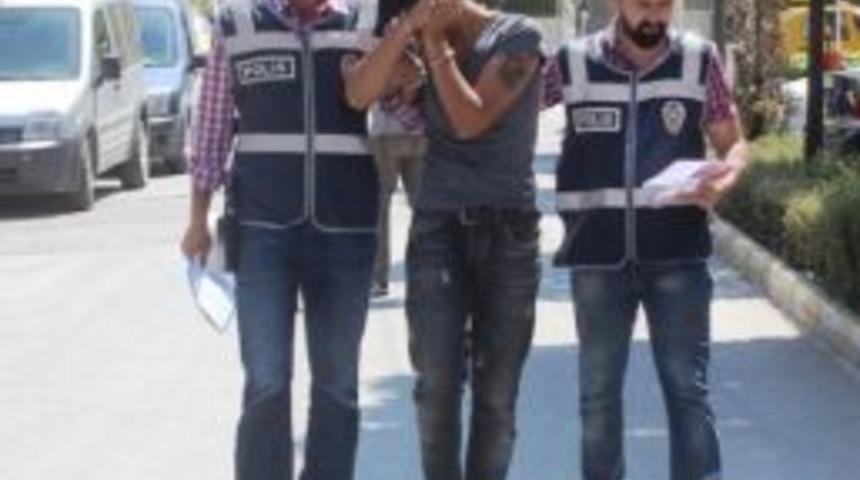 İkametten Hırsızlık Yapan Ş&uuml;pheli Yakalandı