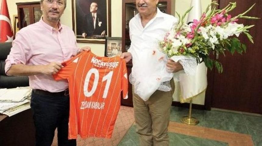 Akg&uuml;l&rsquo;den Başkan Karalar&rsquo;a Ziyaret