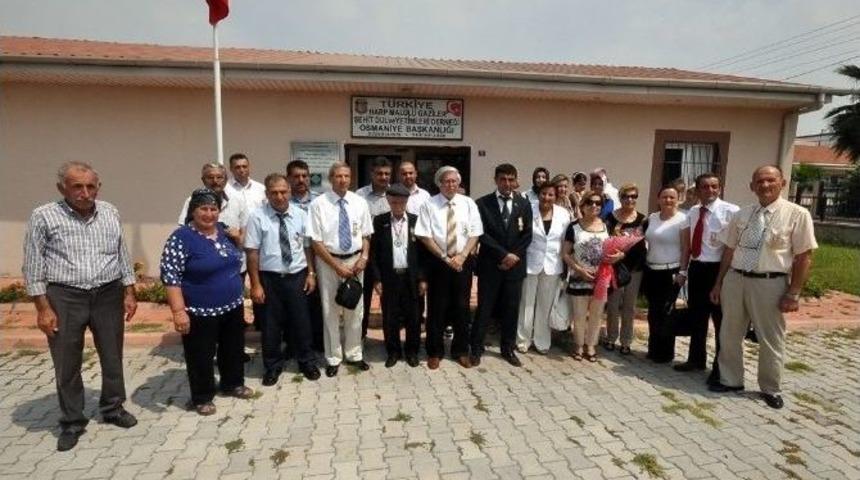 Kktc&rsquo;den Osmaniye Şehit Aileleri Ve Gaziler Derneği&rsquo;ne Ziyaret