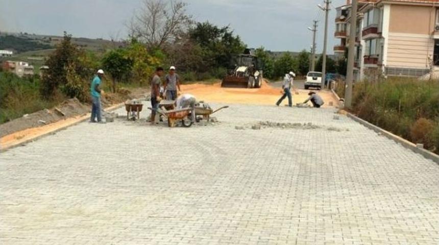 Edirne&rsquo;de Kaldırım &Ccedil;alışmaları