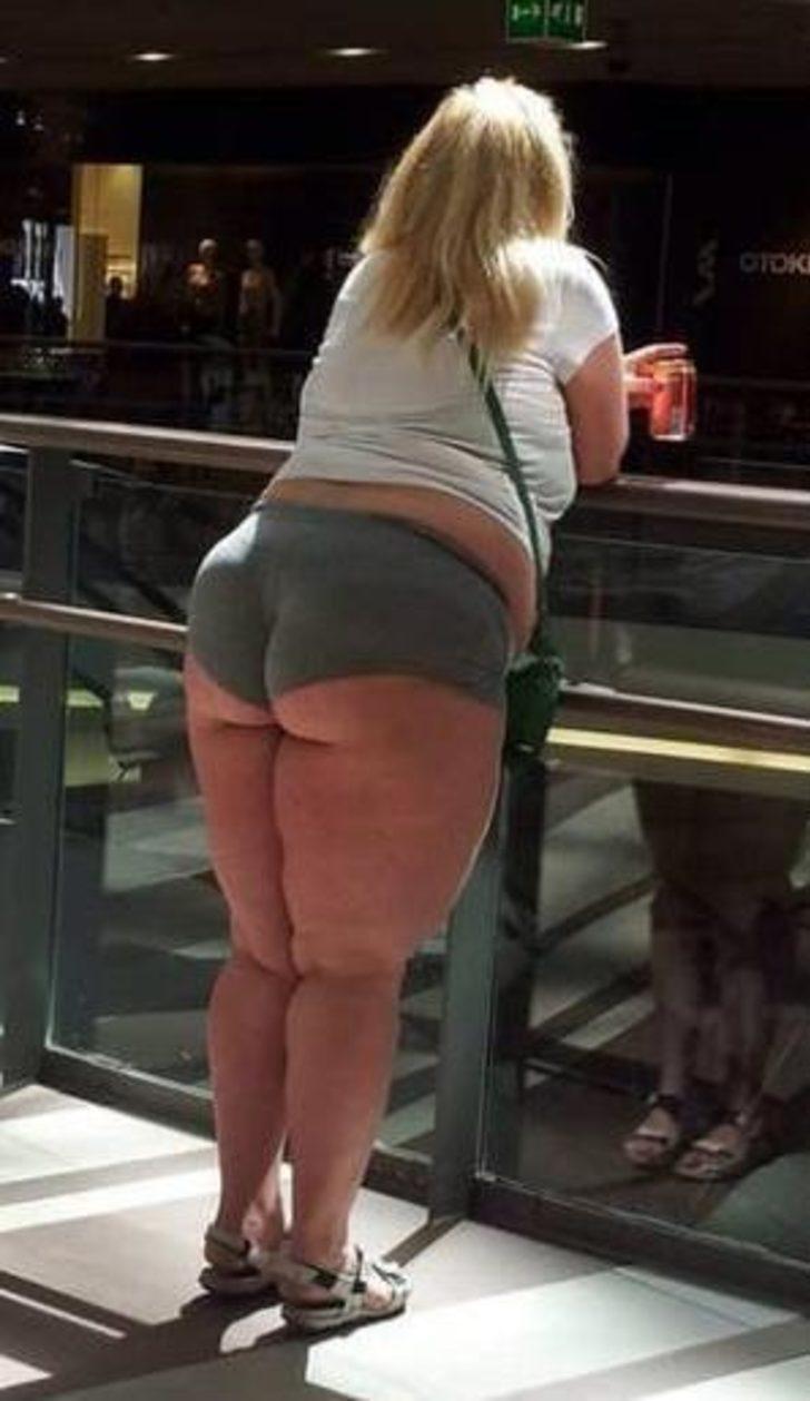 Big Ass Candid Booty Shorts Thick Legs