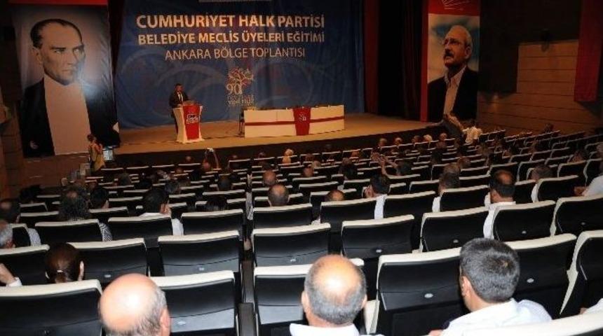 Chp&rsquo;li Belediye Meclis &Uuml;yeleri Biraraya Geldi