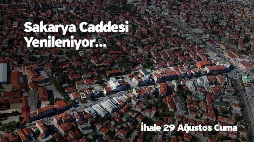 Sakarya Caddesi Yenileniyor