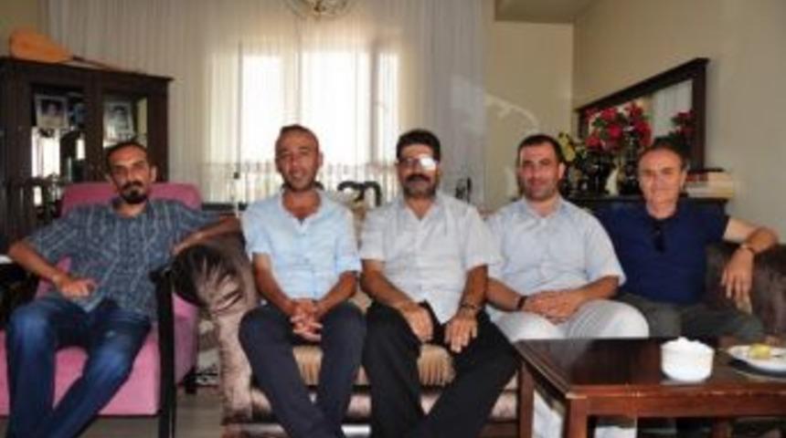 Başkan Keser&rsquo;e Ge&ccedil;miş Olsun Ziyareti