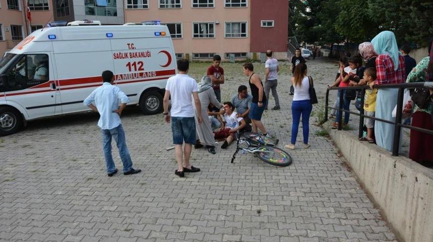 Ordu'da Bisikletten D&uuml;şen &Ccedil;ocuk Ağır Yaralandı