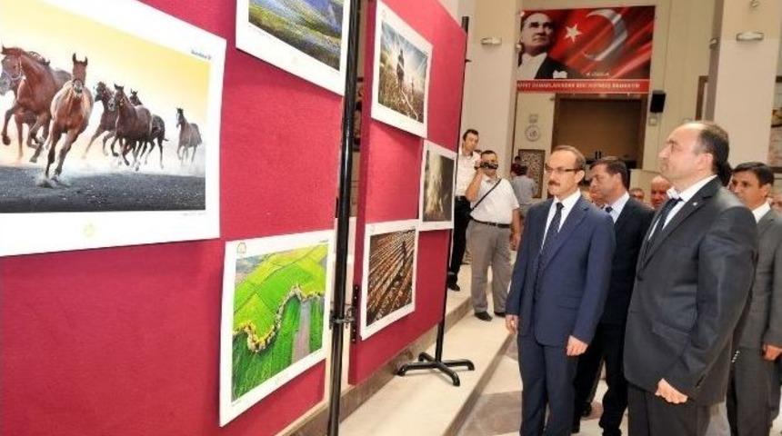 Uşak&rsquo;ta &lsquo;tarım Ve İnsan&rsquo; Konulu Fotoğraf Sergisi A&ccedil;ıldı