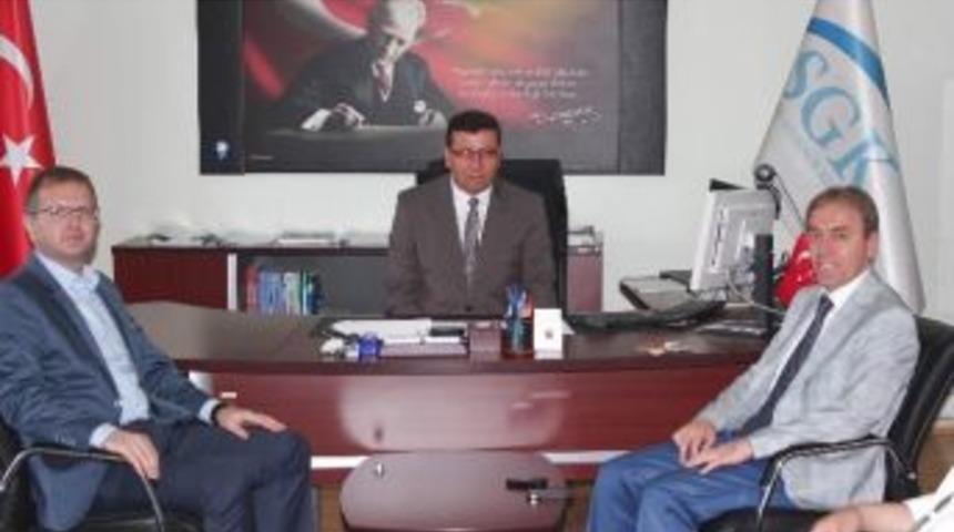 Kavuncu, M&uuml;d&uuml;r Sayar İle &rsquo;torba Yasa&rsquo;yı G&ouml;r&uuml;şt&uuml;