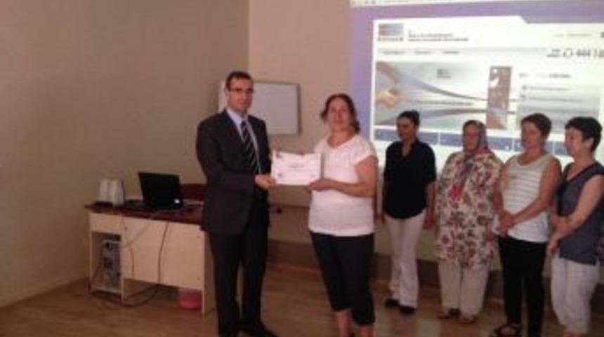 Girişimci Adayları Sertifikalarını Aldı