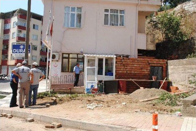 Biga’da Üst Yapı Çalışmaları Sürüyor