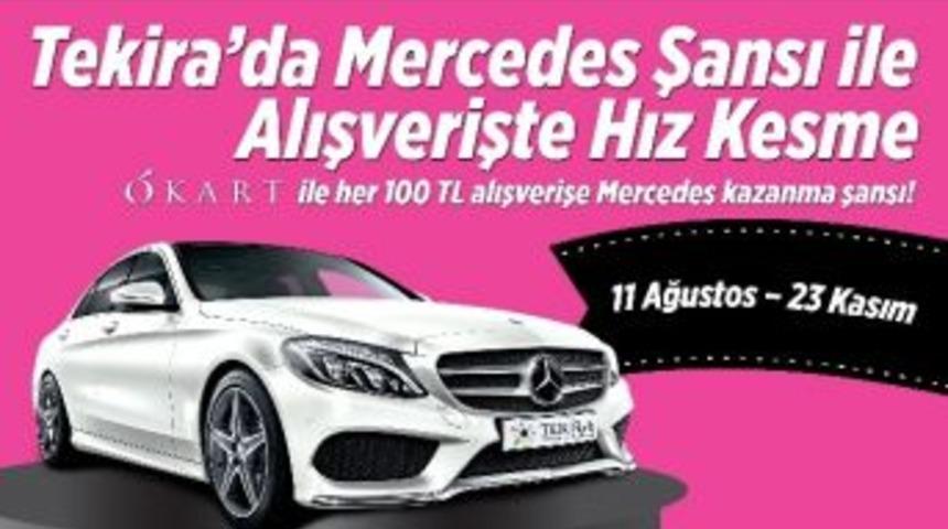 Tekira Avm&rsquo;den Hediye &rsquo;mercedes C180&rsquo;