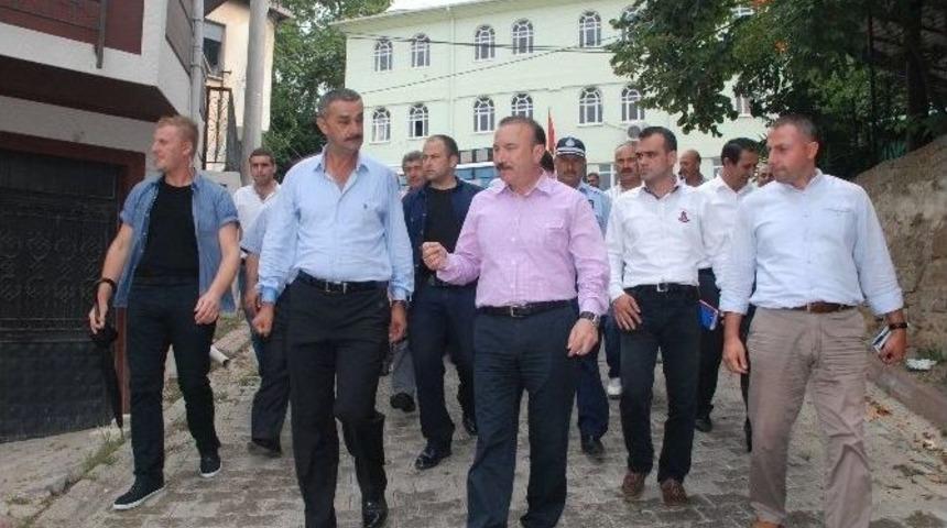 Başkan Doğan Akpınar Ve Kulfallı K&ouml;ylerinde İncelemelerde Bulundu