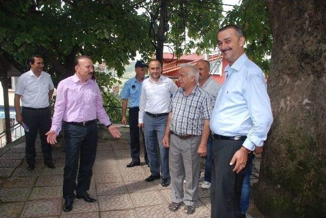 Başkan Doğan Akpınar Ve Kulfallı Köylerinde İncelemelerde Bulundu